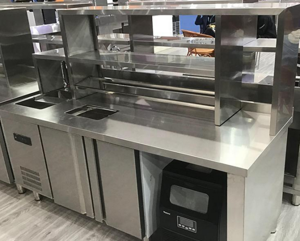 Milk tea shop operating water bar Commercial ice machine-vlefooena