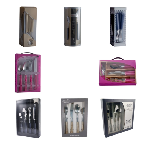 Tone Stainless Steel Cutlery Set with in-Film Color Printing-vlefooena
