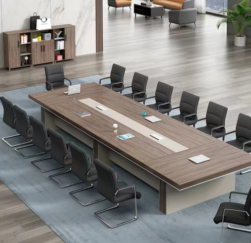 Conference table office training bench combination-vlefooena