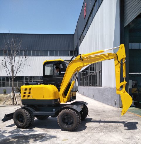 Chinese small excavator production excavator-vlefooena