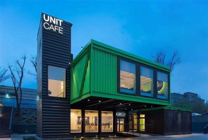 Entering the container creative shop, it seems to open a door to art and fashion. Container stores offer several advantages-vlefooena