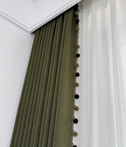 Chinese Curtain Factory Exporting Modern Window Drapes Worldwide-vlefooena