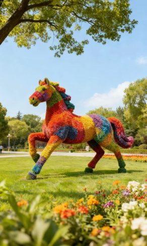 OEM Outdoor Decorative Crafts Factory for Parks, Farms, and Scenic Spots-vlefooena