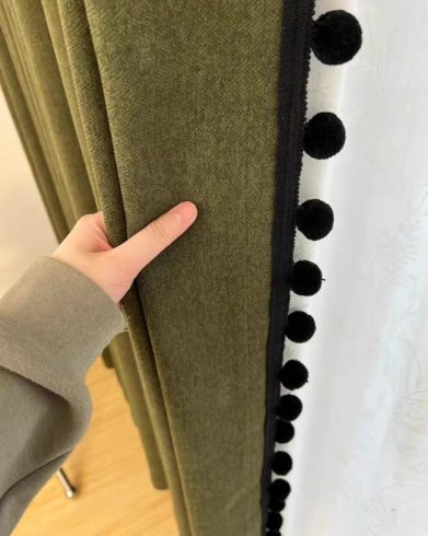 Chinese Curtain Factory Exporting Modern Window Drapes Worldwide-vlefooena