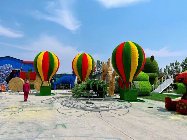 Giant Teddy Bear Sculpture for Outdoor Decoration and Public Art-vlefooena