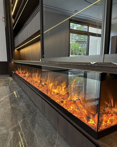 Built-in Smart Electric Fireplaces: Installation Requirements and Troubleshooting for Interior Contractors-vlefooena