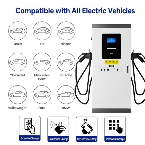 How to Choose a DC Fast Charger for Commercial EV Charging-vlefooena